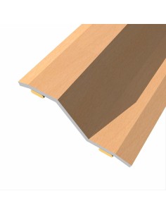 Steel joint for flooring level difference light oak 8-14 mm