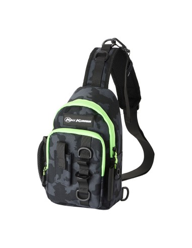 Compact Lunar Spin sling backpack with handle
