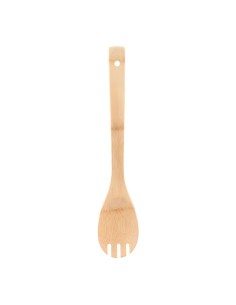 Cuchara con tenedor de bambú modelo Experto 30 x 6 cm