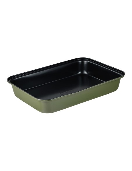 Carbon Steel Rectangular Baking Tray Expert Model Olive Green
