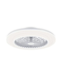 LED Ceiling Fan 3CCT Amigo model white star-shaped...