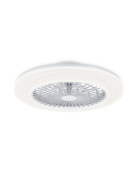 LED Deckenventilator Amigo 3 CCT opal weißer Diffusor ø57,7 cm