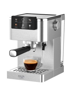 Cafetera Espresso 5 en 1 AD4390 Inox con Control PID y Espumador