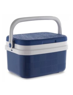 Blue 10L Rigid Portable Camping Cooler with Ergonomic Handle