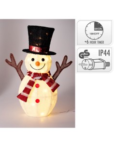 LED Outdoor Snowman Figure 67 cm