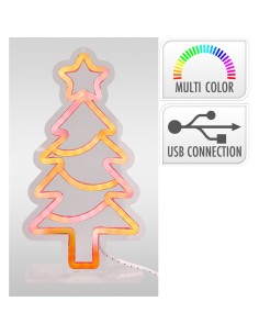 Figura de neón decorativa para Navidad