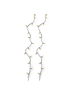 Basic Multi-Function Outdoor String Light with 240 Warm LEDs and Timer