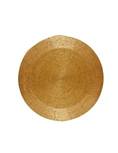 Round Gold Table Mat 35 cm