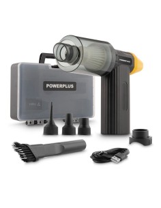 Mini soprador e aspirador 8 V com acessórios