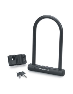 U-Lock Bike Security with Key and Universal Mounting Bracket