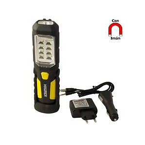 Linterna Led Recargable 8 Led mas 1 Led Frontal 19041215