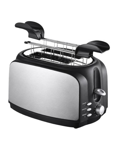 Double Toaster 700 W with Timer and Automatic Ejection