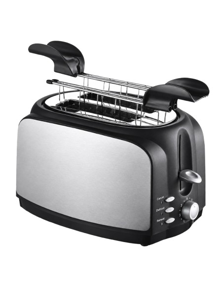 Double Toaster 700 W with Timer and Automatic Ejection