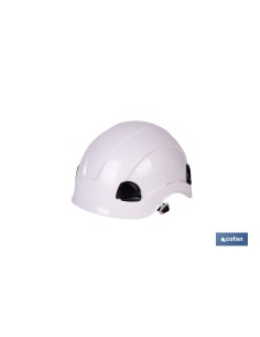 Casque de sécurité industriel blanc avec régulateur et... 2