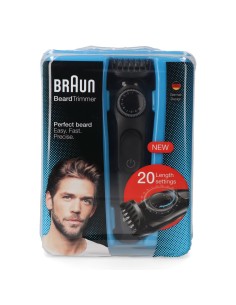 Aparador de cabelo e barba bt3000 com 20 ajustes