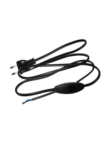 Electrical connection with hand switch 1.5m black