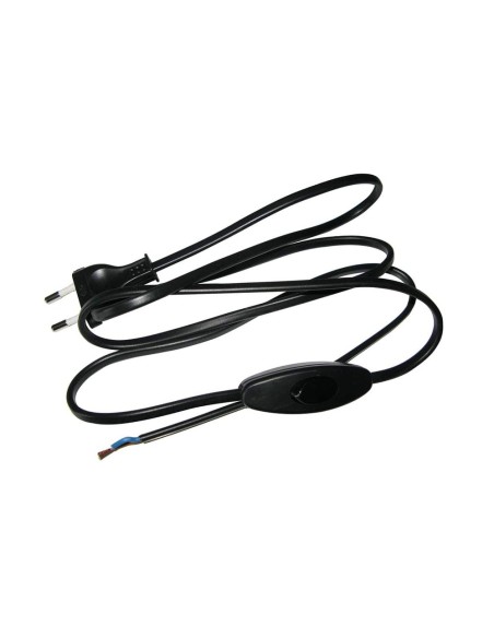 Electrical connection with hand switch 1.5m black