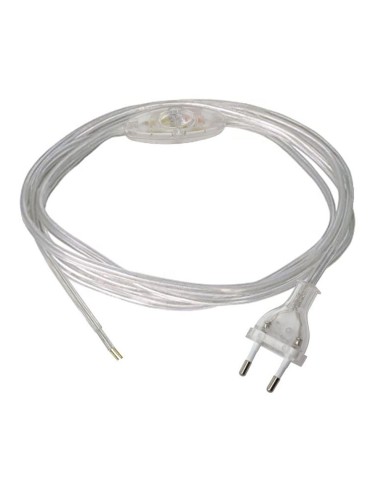 Electrical connection with transparent hand switch 1.5 m