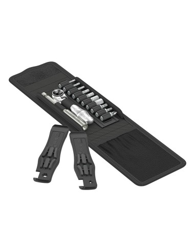 Wera 2go 14-piece bicycle tool set with bag