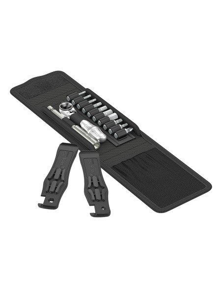 Set di utensili per biciclette 14 pezzi con borsa Wera 2go