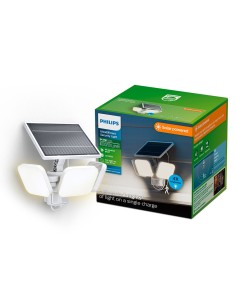 Zyren 24.5W Solar Security Light, 4000lm, Motion Sensor