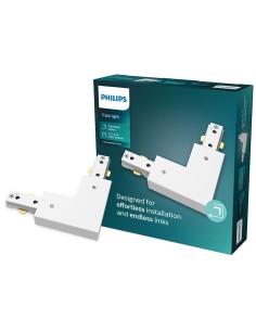 Easylink White Clockwise L Connector 1800W