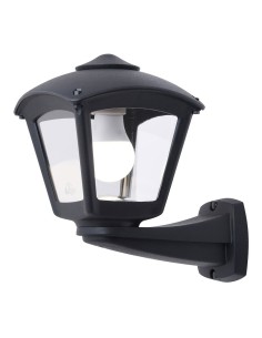 Wall light with arm model Nardo/roby black transparent glass E27