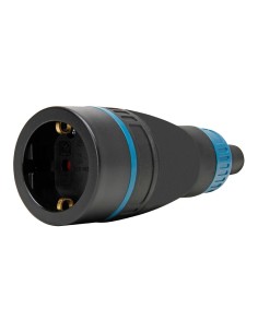 Bipolar mobile base with earth connection 16A 250V IP20