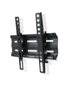Suporte de Parede para Televisor Preto com Inclinabilidade 19 a 48 Polegadas Suporta 25 kg