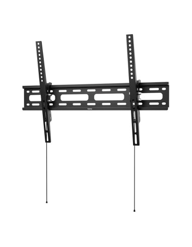 Suporte de Parede para Televisor Preto Reclinável 32 a 75 Polegadas Carga 40 kg