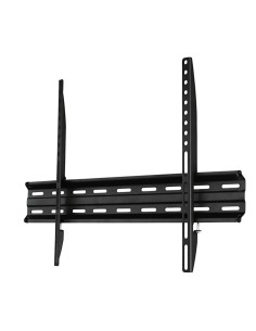 Suporte de TV mural preto inclinável 32 a 75 polegadas, capacidade de 35 kg