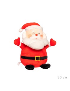 Weihnachtsmann-Plüsch 30 x 30 cm