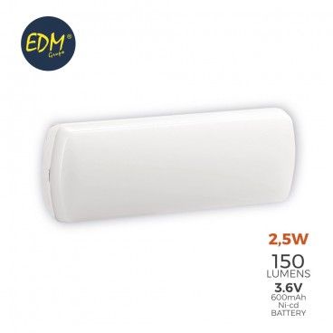 Luz de emergencia LED 2.5W 5 leds EDM 31815