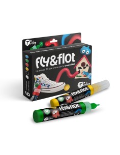 3D Fly & Flot Acrylfarbspazierstifte