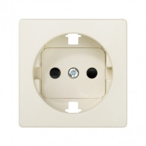 Tapa enchufe 2P+TT marfil SIMON 82041-31