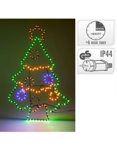 LED Christmas Tree Figure 201 LEDs 80 cm