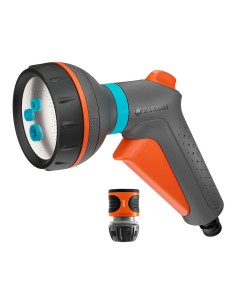 Pistola de rega multifuncional Classic com conector stop e travamento