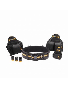 Pro Constructor Tool Belt Cliptech System 4-Piece Set