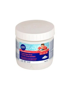 Chlore de choc granulé 500 g pour traitement des piscines