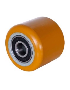 Polyurethane pallet wheel 500 kg load ø80 mm