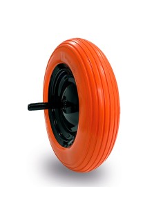 Puncture-proof wheel ø360 mm expanded polyurethane solid steel