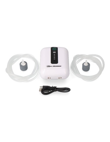 Submersible Oxygenator 1.5W with 2 Outputs and 35-Hour Runtime