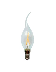 Twisted Tip C35 LED Candle Bulb 3W E14 Warm Light