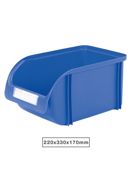 Stackable Polypropylene Drawer Blue 220x330x170mm 12 Liters