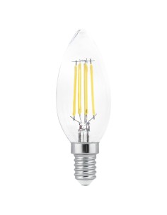 Ampoule bougie C35 E14 6W filament rétro éclairage variable