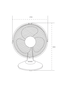 Cefir AC Motor Table Fan 3 Speeds 2