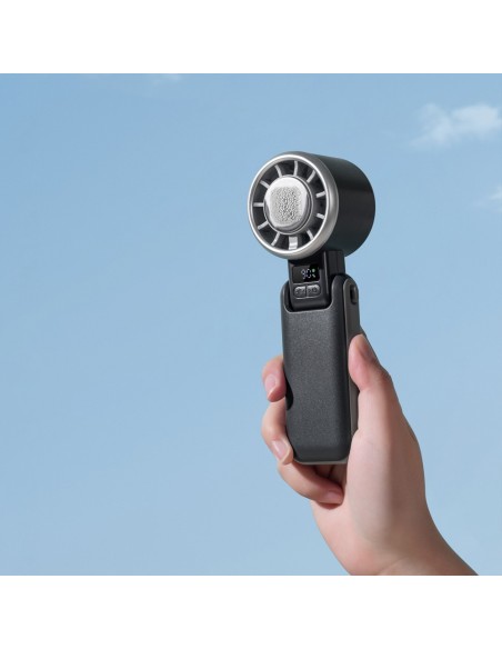 Ice Pro Handventilator Schwarz 5 Geschwindigkeiten