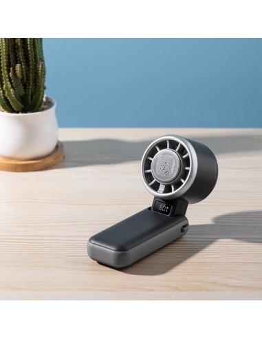 Ice Pro Handventilator Schwarz 5 Geschwindigkeiten