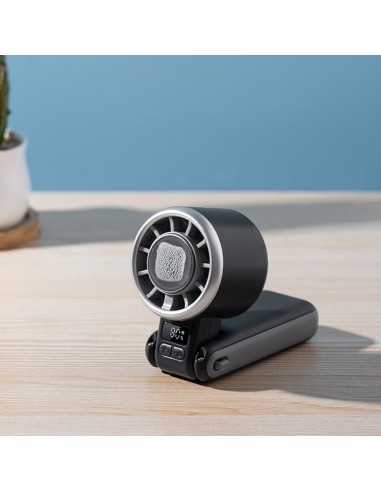 Ice Pro Handventilator Schwarz 5 Geschwindigkeiten