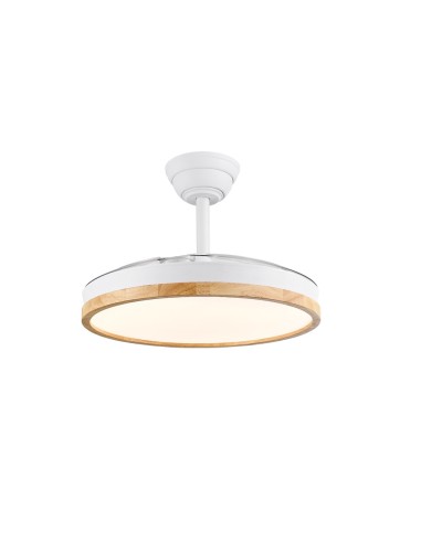 Ventilatore LED Chief con pale retrattili e telecomando